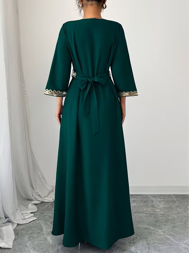 Kaftan vert foncé