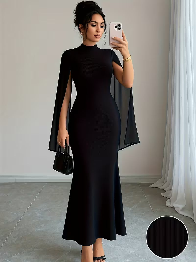 Kaftan noir élégant