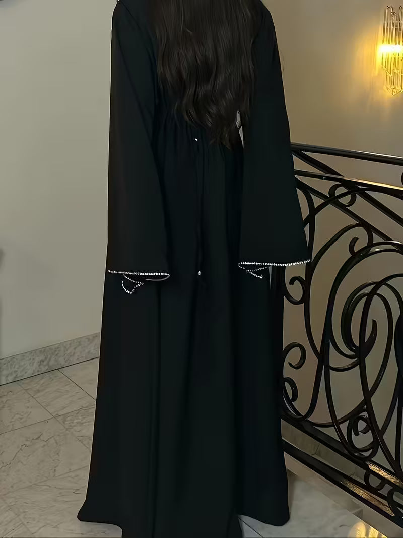 Kaftan entièrement noir