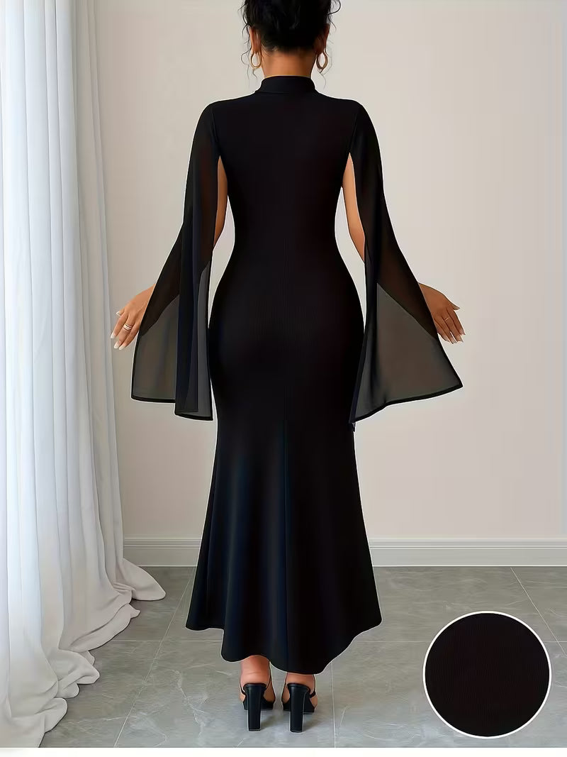 Kaftan noir élégant