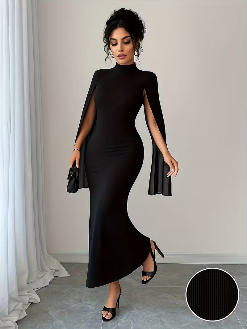 Kaftan noir élégant